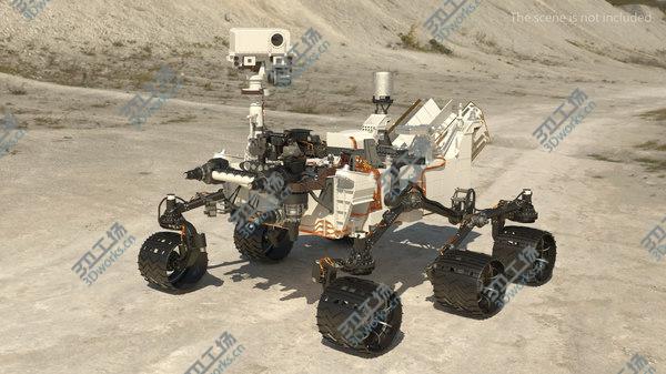 images/goods_img/20210312/Curiosity Mars Rover Rigged 3D model/1.jpg